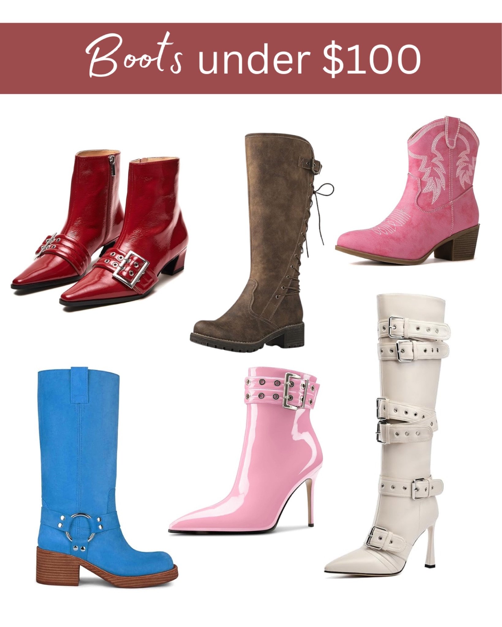 Boots 

#LTKShoeCrush #LTKStyleTip #LTKFindsUnder100