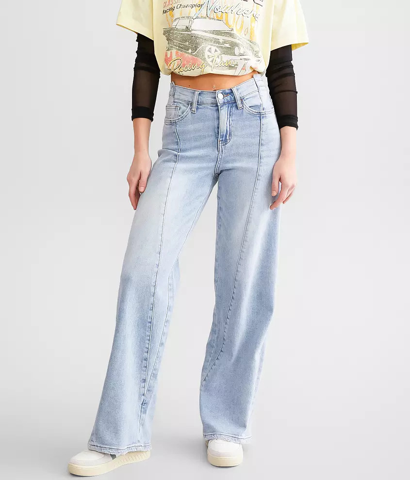 High Rise Loose Stretch Jean | Buckle