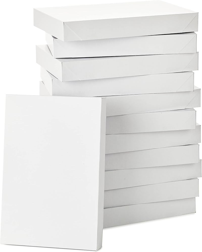 Hallmark Large Gift Boxes with Lids (12 X-Large Shirt Boxes for Sweaters or Robes) for Christmas,... | Amazon (US)