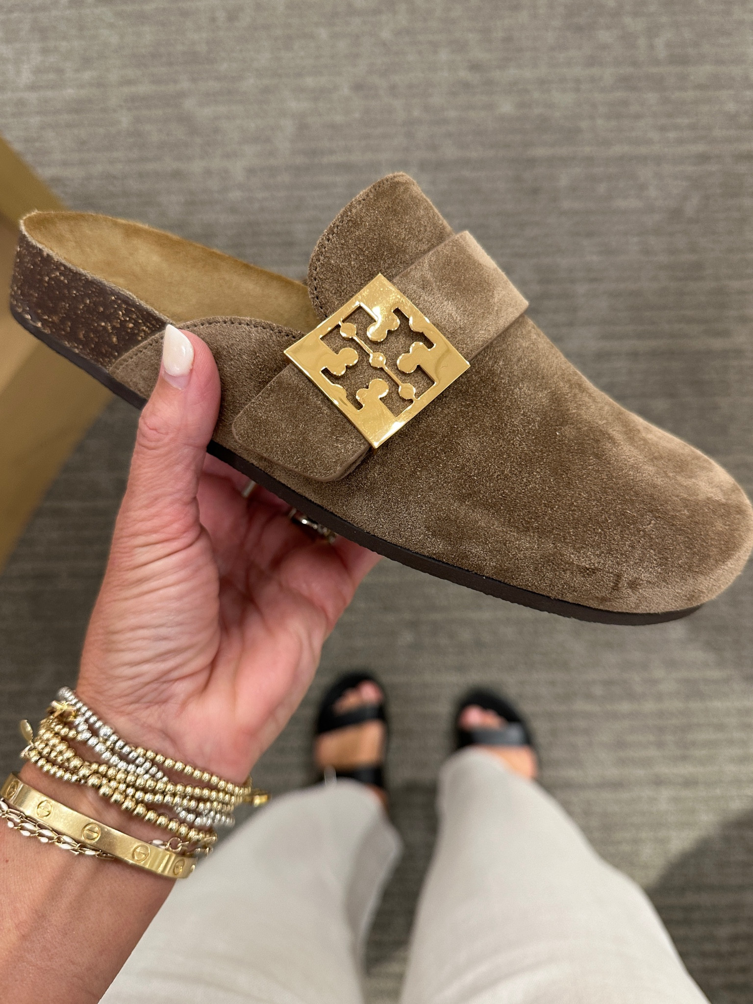 Tory Burch Mules, so cute on!
Fall style, Fall shoe

#LTKStyleTip #LTKOver40 #LTKShoeCrush