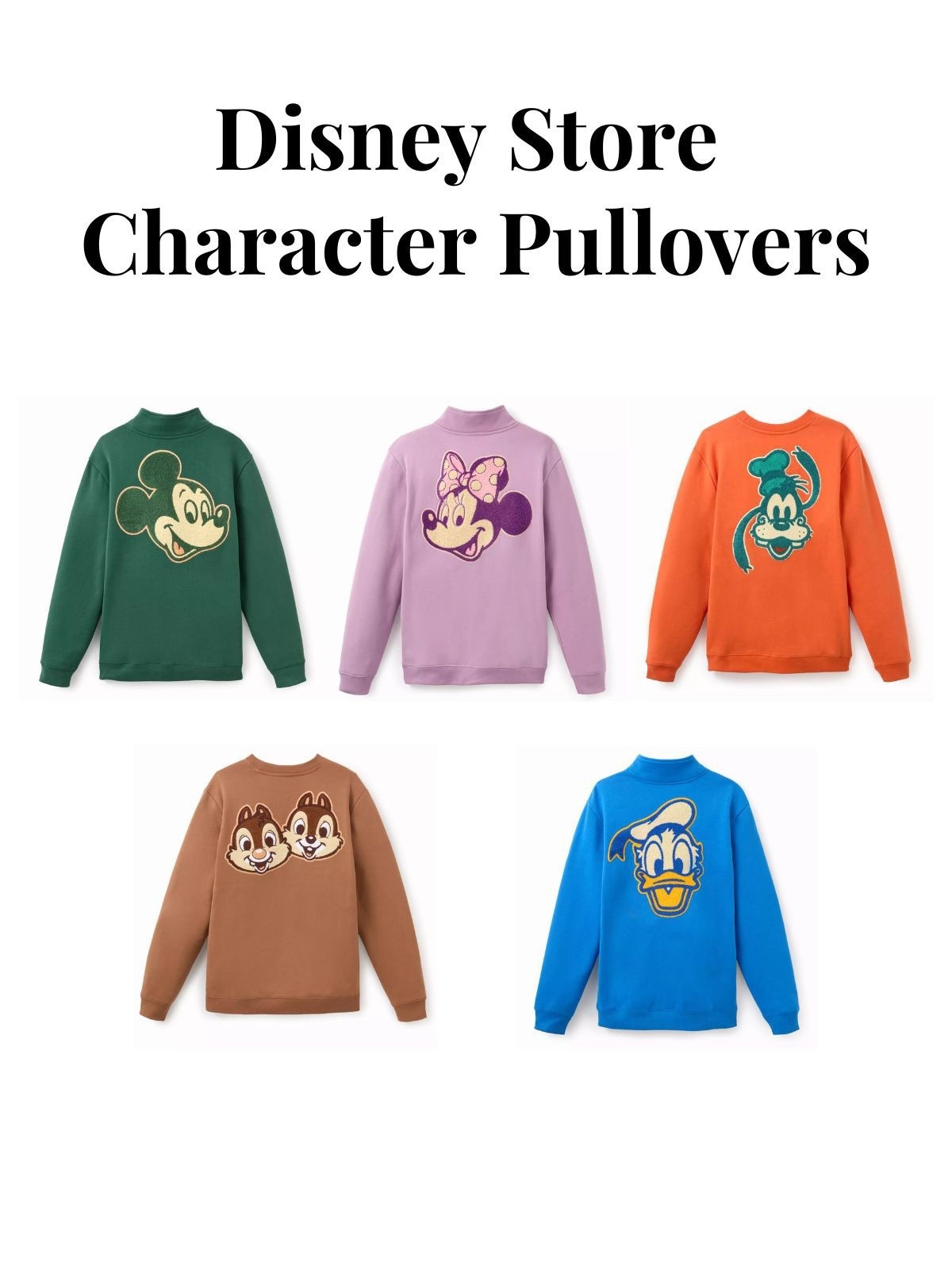Disney store character pullovers

#LTKFindsUnder100 #LTKTravel #LTKSeasonal