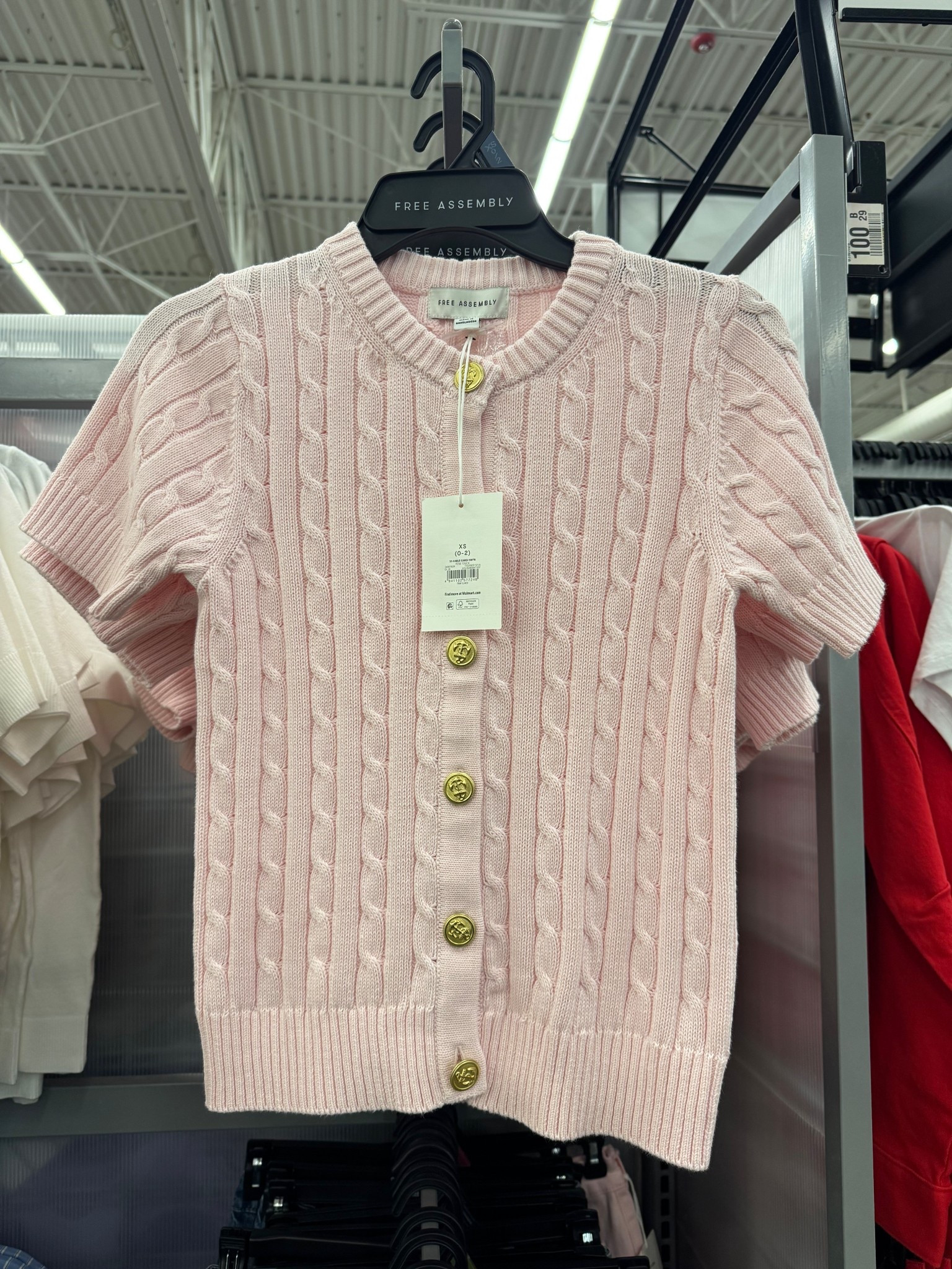 Walmart Free Assembly Women's and Women's Plus Cable Knit Cardigan Sweater with Short Sleeves, Lightweight, Sizes XS-4X

#LTKootd #LTKWorkwear #LTKSeasonal