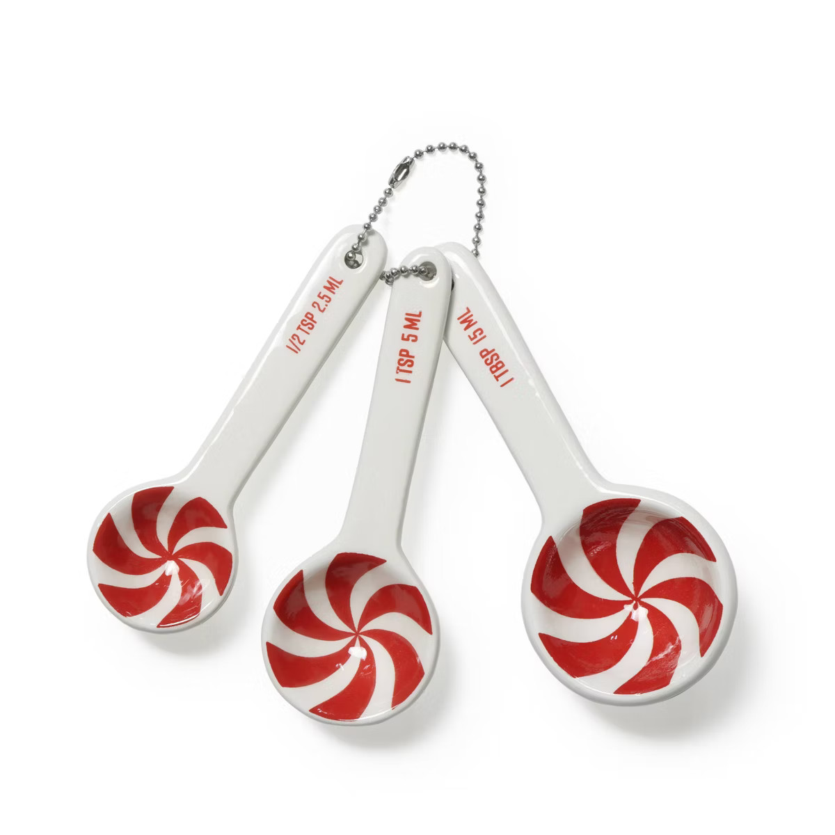 Ceramic Measuring Spoons Red - Bullseye's Playground™ | Target