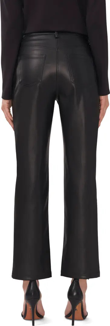 Halogen® Straight Leg Faux Leather Pants | Nordstrom | Nordstrom