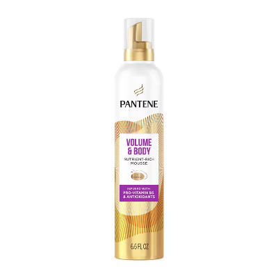 Pantene Pro-V Volume and Body Anti Frizz Hair Mousse - 6.6oz | Target