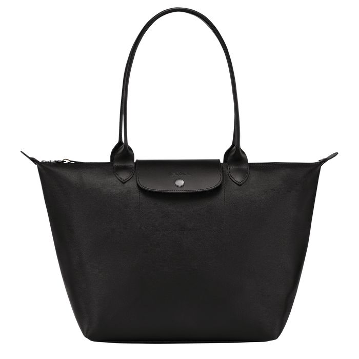 Shopping bag L Le Pliage City Black (L1899HYQ001) | Longchamp US | Longchamp