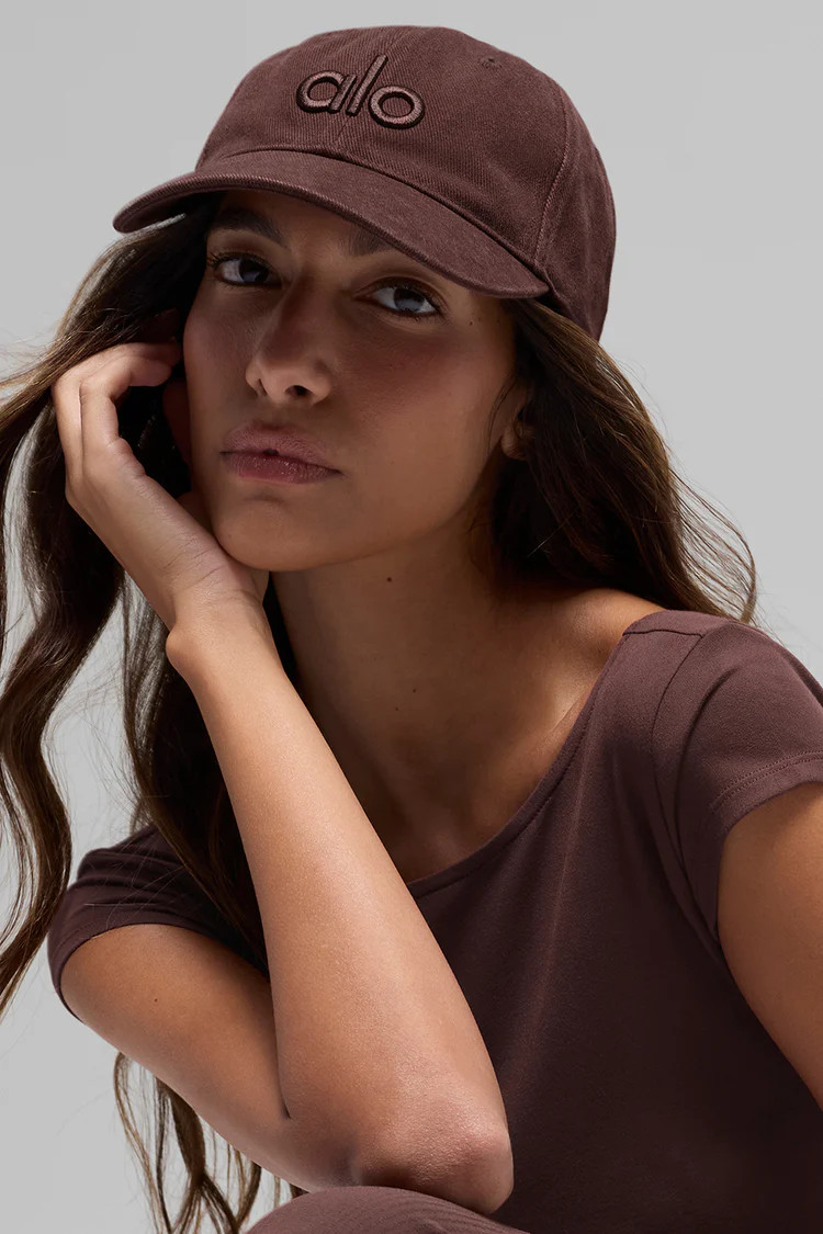 Washed Off-Duty Cap - Brownstone Wash | Alo Yoga (US)