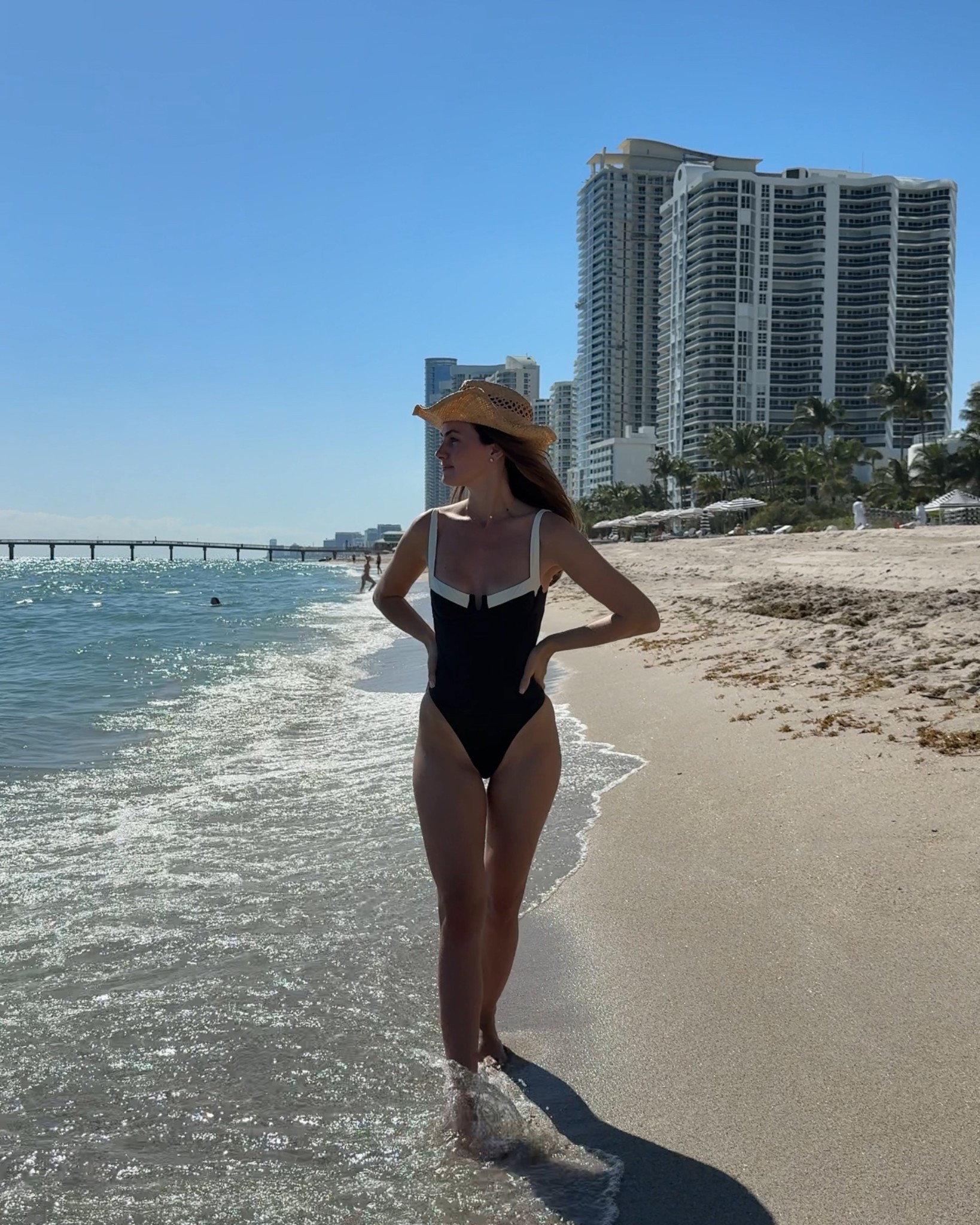 Perfect one piece. Wearing size Petite 

#LTKswimwear #LTKsummer