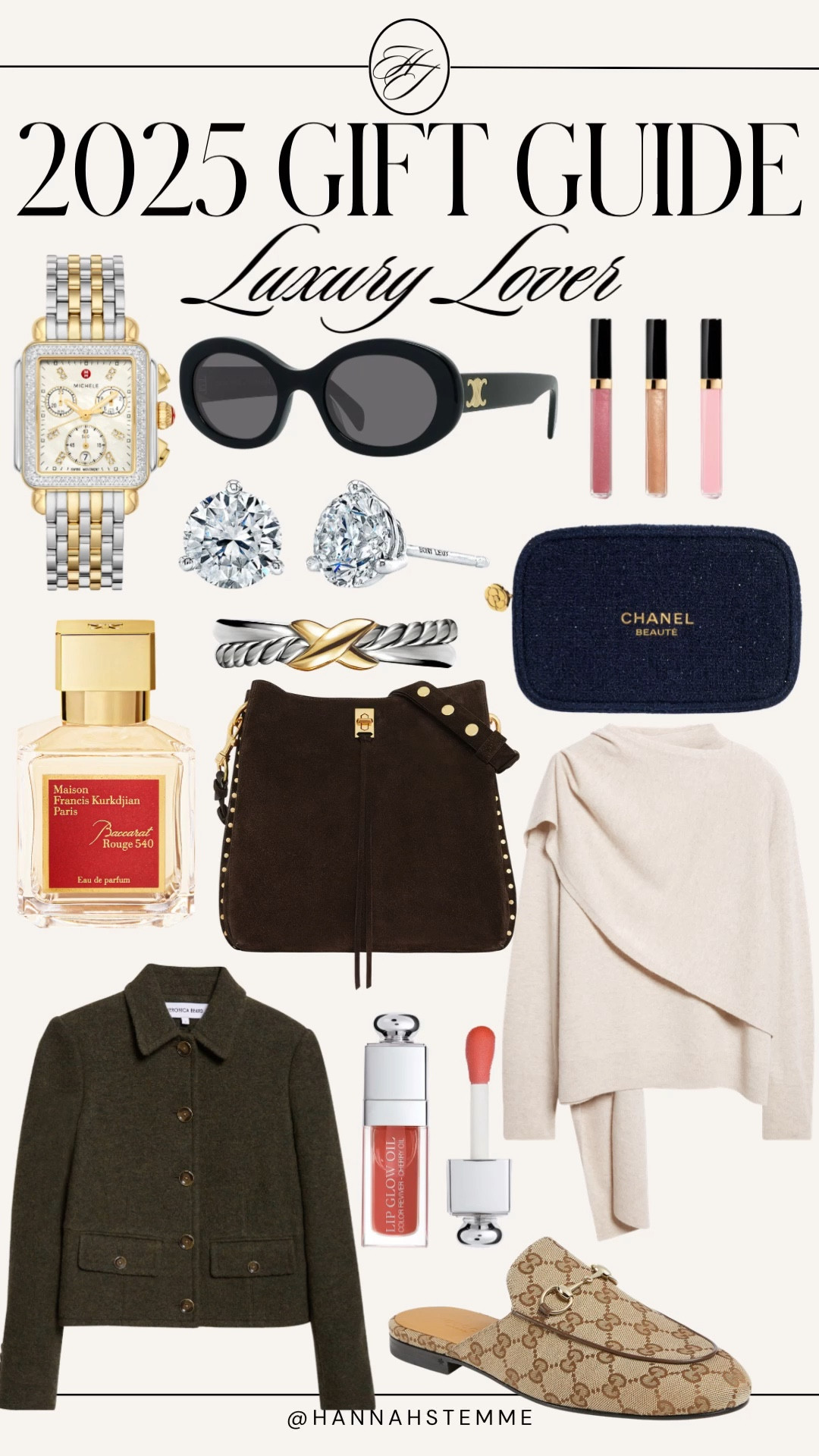 2025 Luxury Lover Gift Guide ✨
Designer favorites she’ll love — perfumes, sunglasses, jewelry, luxe knits, beauty essentials, and elevated accessories.
Shop the full luxury edit below!


#LTKselfcare #LTKmomlife #LTKGiftGuide
