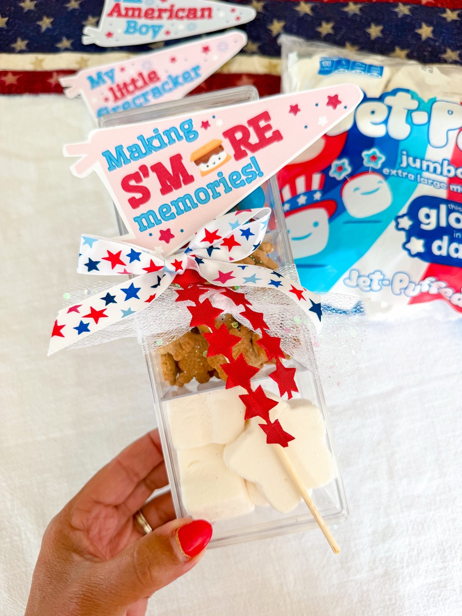 these star shaped marshmallows are perfect for Memorial Day and 4th of July treats!

#LTKSeasonal #LTKmomlife #LTKHome