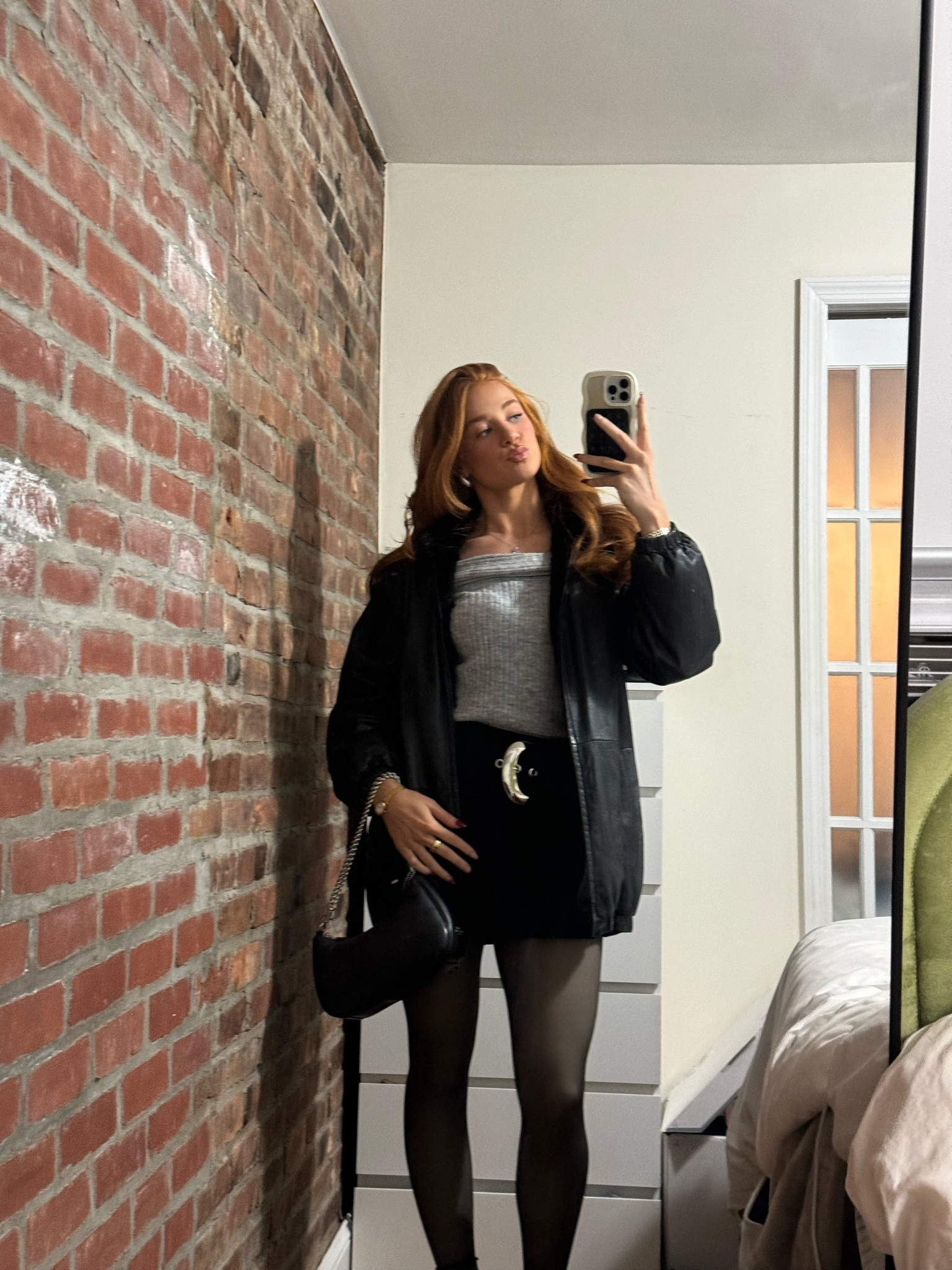 Look of the night 🖤 Wearing my grandmas jacket but I linked a similar one from Amazon!

#LTKSeasonal #LTKStyleTip