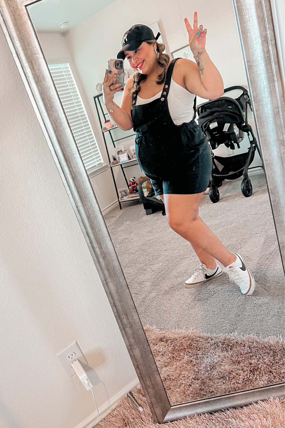 4th of July pregnant girl outfit 🤰🏽🖤

#LTKbump #LTKFind #LTKSeasonal