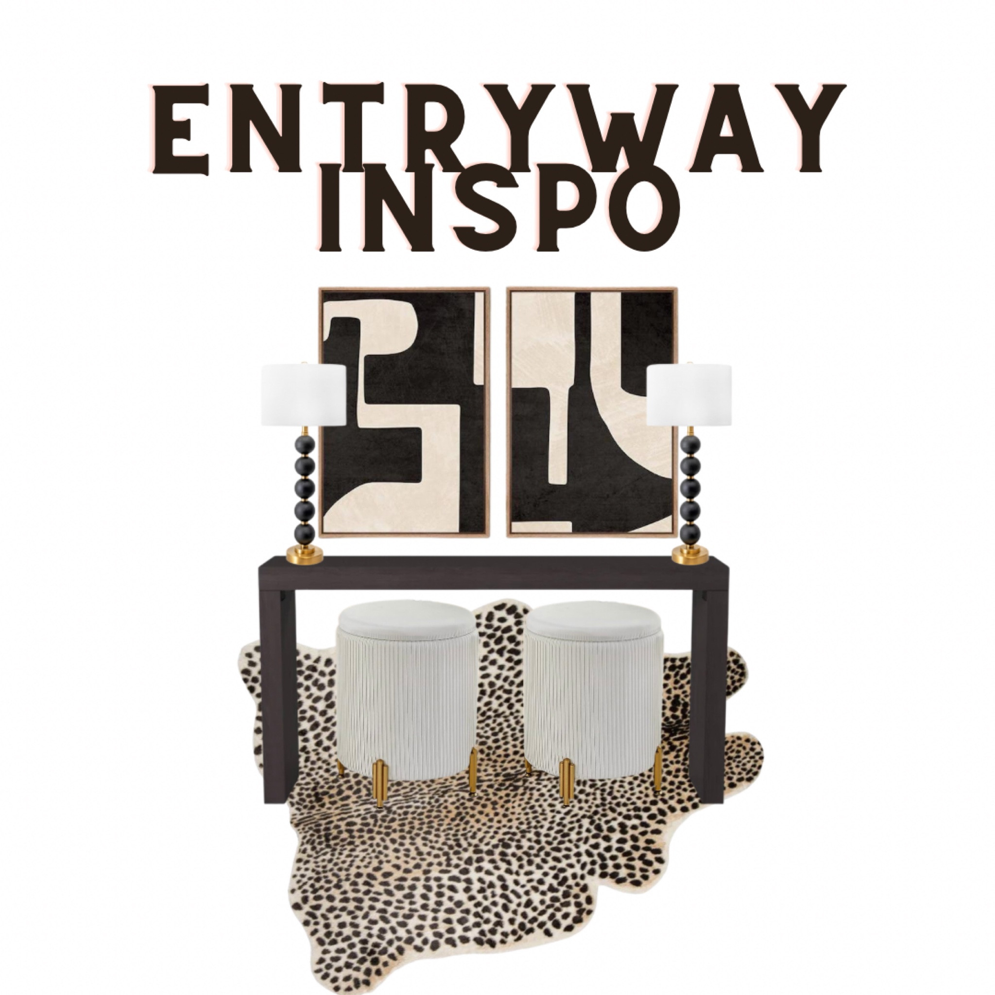 ENTRYWAY- mood for our new house 🖤