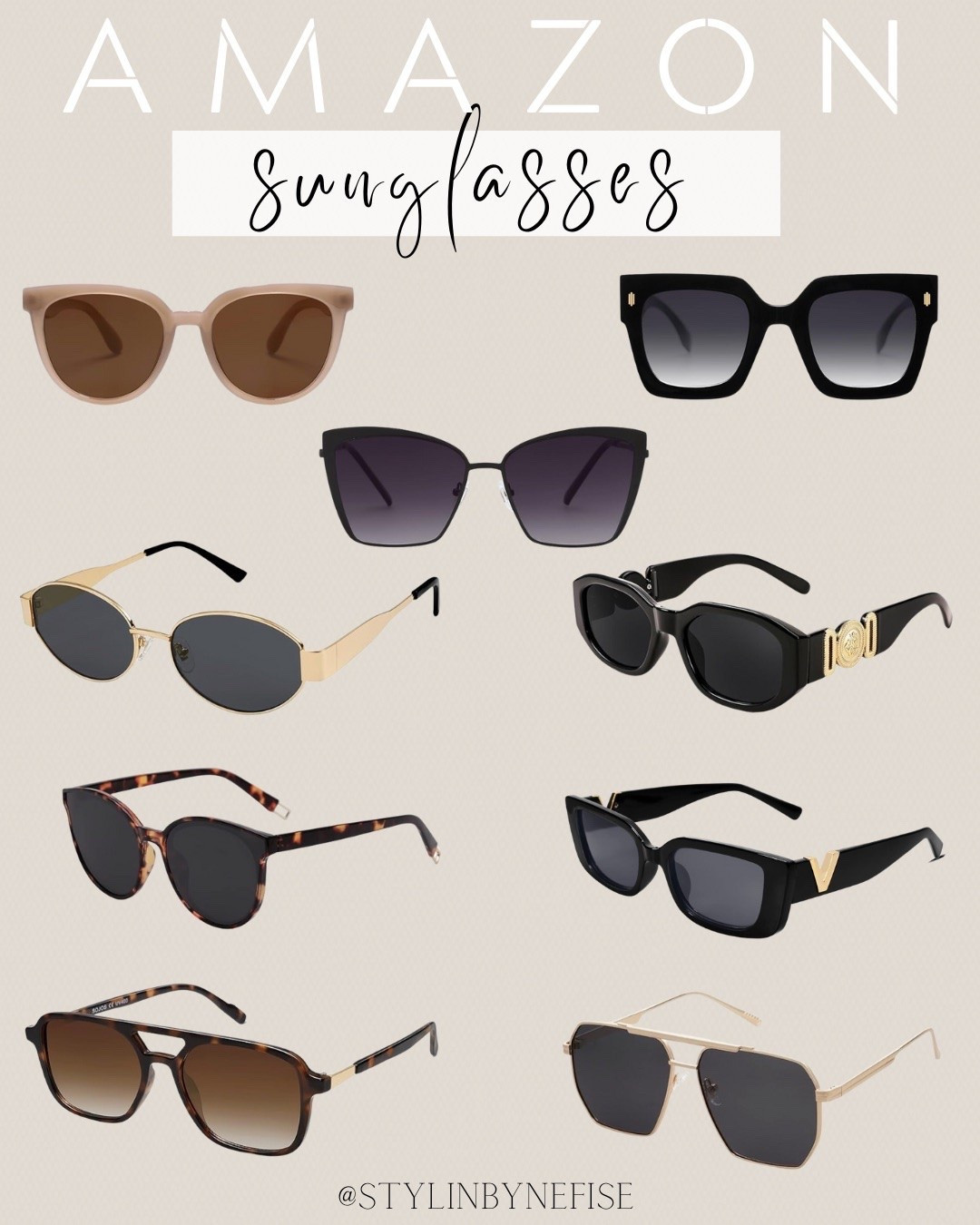 Amazon Sunglasses ✨ 

Amazon prime, Amazon sunglasses, sunglasses, black sunglasses, summer 2026, travel, Amazon accessories, Amazon must haves, sunglasses women, Amazon sunglasses, sunglasses 2026, sunglasses Amazon, women’s sunglasses, travel accessories, summer trends, summer fashion 2026, summer outfits,

#LTKTravel #LTKSeasonal #LTKselfcare