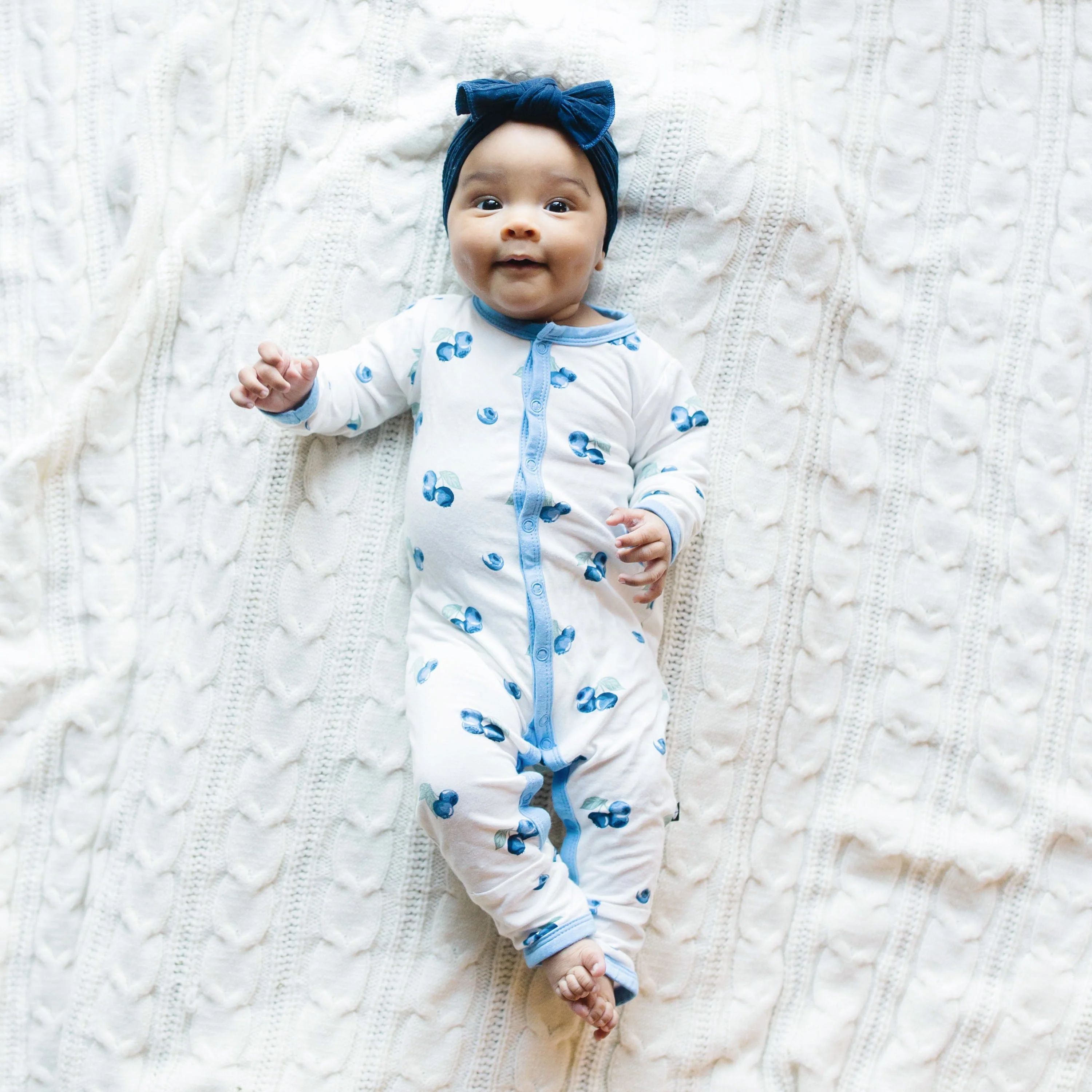 Romper in Blueberry | Kyte BABY