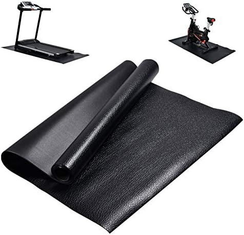 Treadmill Mat 91x40'' Heavy Duty Exercise Equipment Mat, 6mm Thick Noise Reduction Bike Mats, Hig... | Amazon (US)