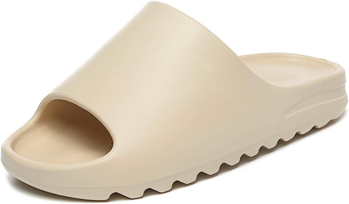 Puimentiua Soft Open Toe Slippers, Non Slip Quick Drying Slippers, Flat Shower Bath Shoes Beach O... | Amazon (DE)
