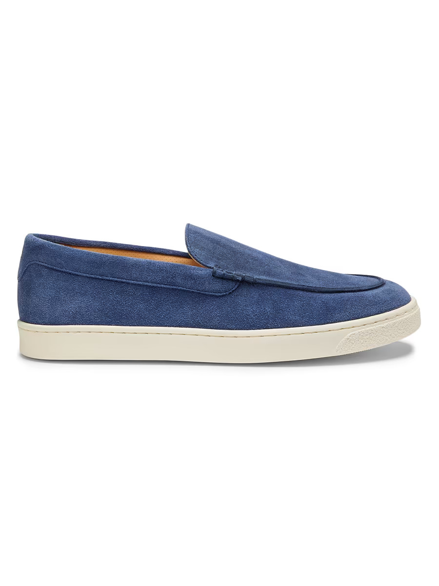 Textured Suede Loafers | Saks Fifth Avenue