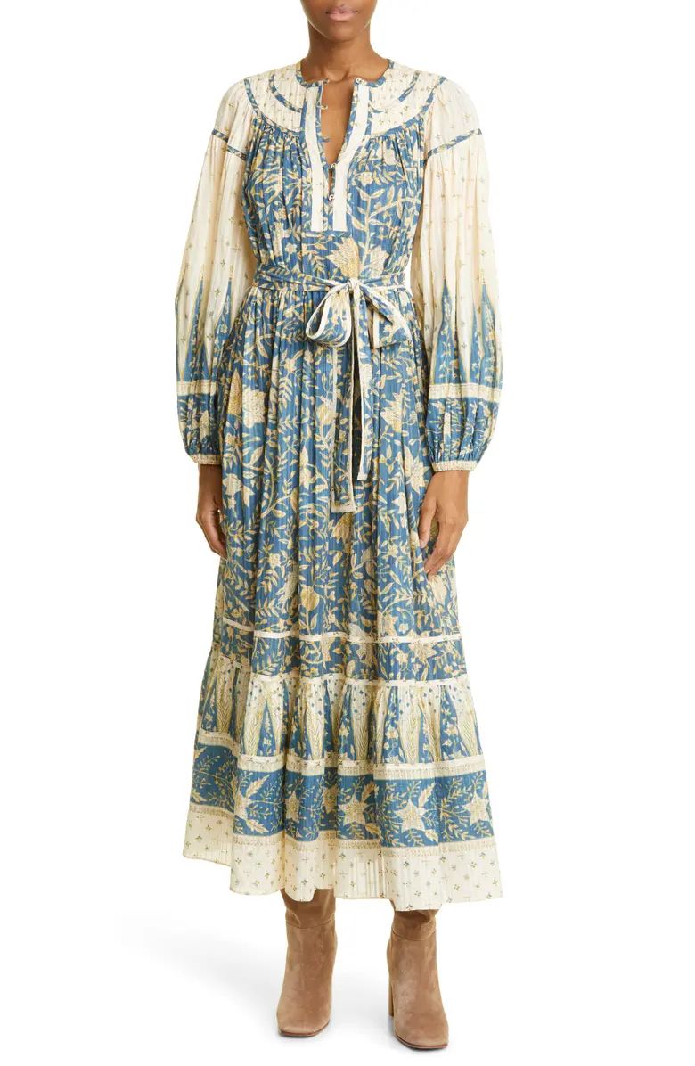 Ulla Johnson Kemala Long Sleeve Maxi Dress | Nordstrom | Nordstrom