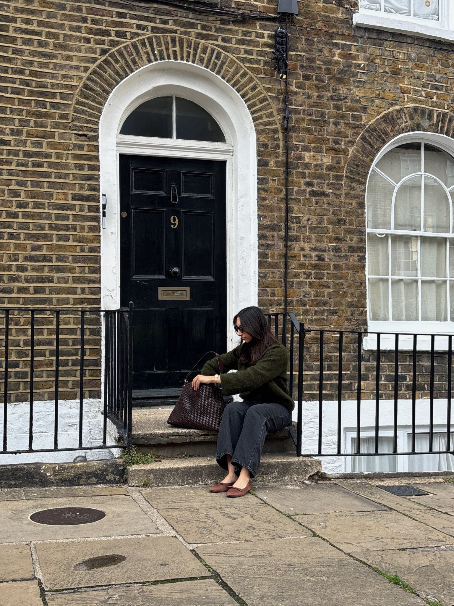 chocolate brown braided bag woven bag tote bag new look petite jeans adalae jeans black grey jeans brown ballet flats green alpaca jumper wool jumper asos 

#LTKuk #LTKeurope #LTKstyletip