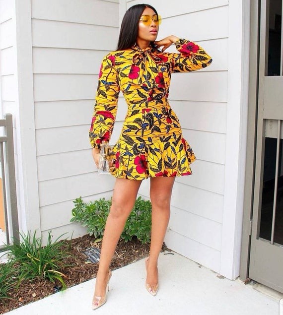 2 piece ankara styles