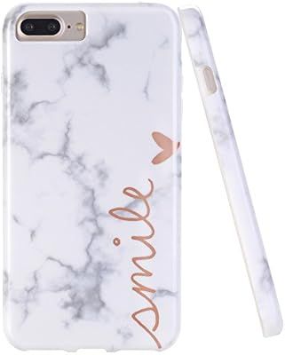 DOUJIAZ iPhone 7 Plus Case,iPhone 8 Plus Case,Marble Design Anti-Scratch &Fingerprint Shock Proof... | Amazon (US)