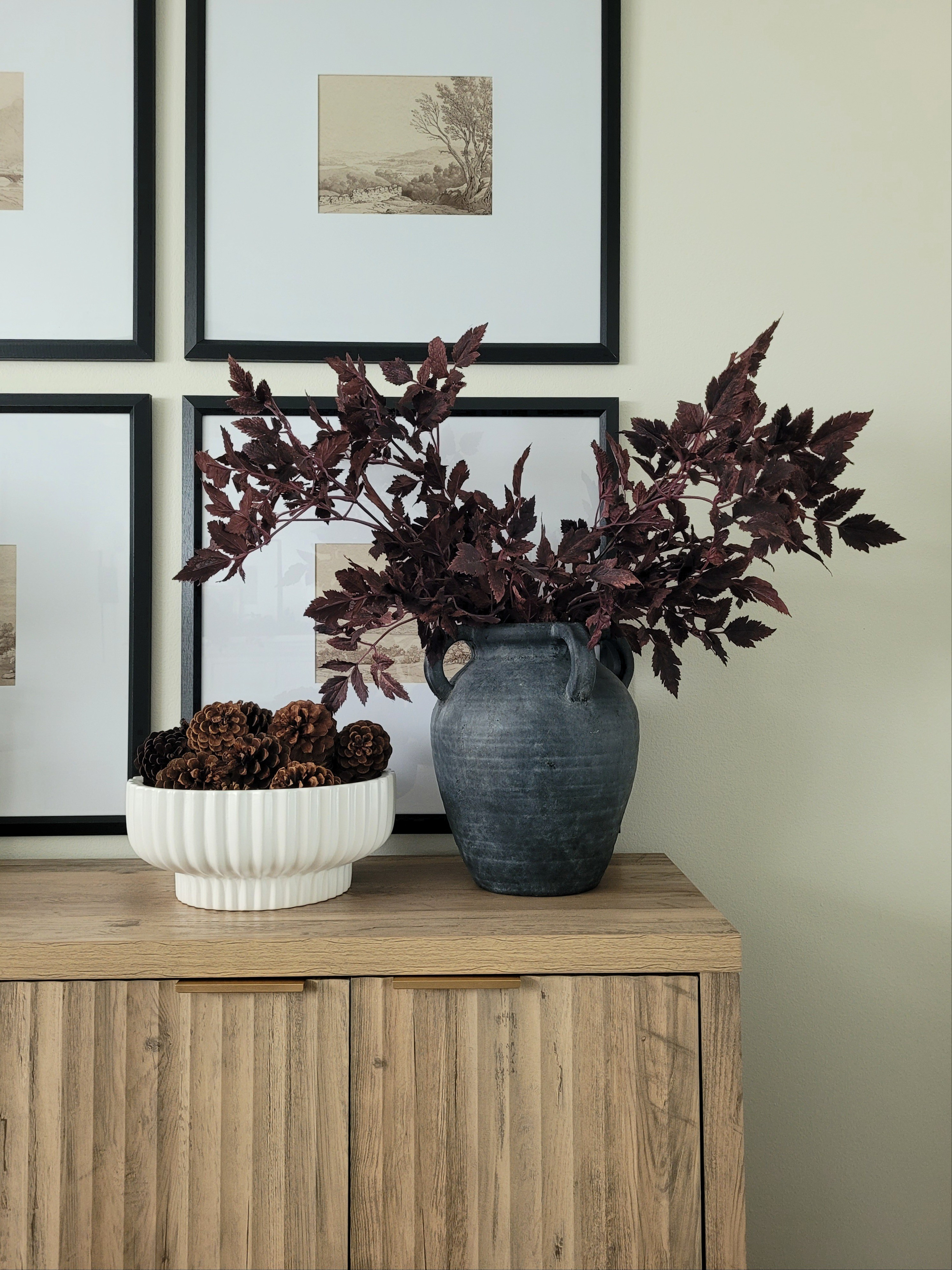 Bringing fall into every corner of our home - these fall stems are the only ones you need! Style them on your entryway consoles table,  buffet,  or living room cabinet. Fall decor,  fall home, Halloween decor

#LTKSeasonal #LTKHome #LTKStyleTip