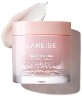 LANEIGE Bouncy and Firm Sleeping Mask: Revitalize, Smooth, Peony & Collagen Complex, Barrier-Boos... | Amazon (US)