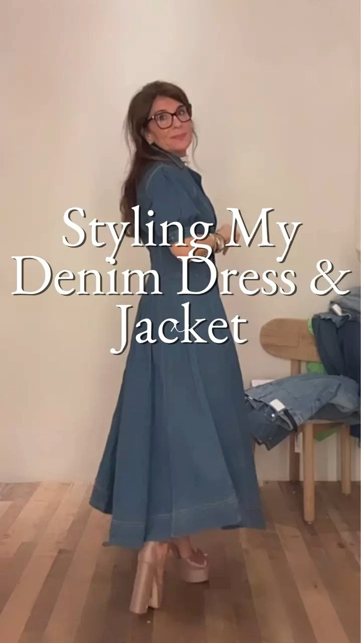 Found the denim dress of the season! It’s a bit of a stretch—literally. Even though it’s a tad big (hello, extra small sleeves still hanging!), it’s the kind of comfy you need for every fall outing. 

Imagine this with a jacket at a fall concert—perfection. Just tossed on my favorite one to show you the vibe!

#LTKTravel #LTKSeasonal #LTKStyleTip