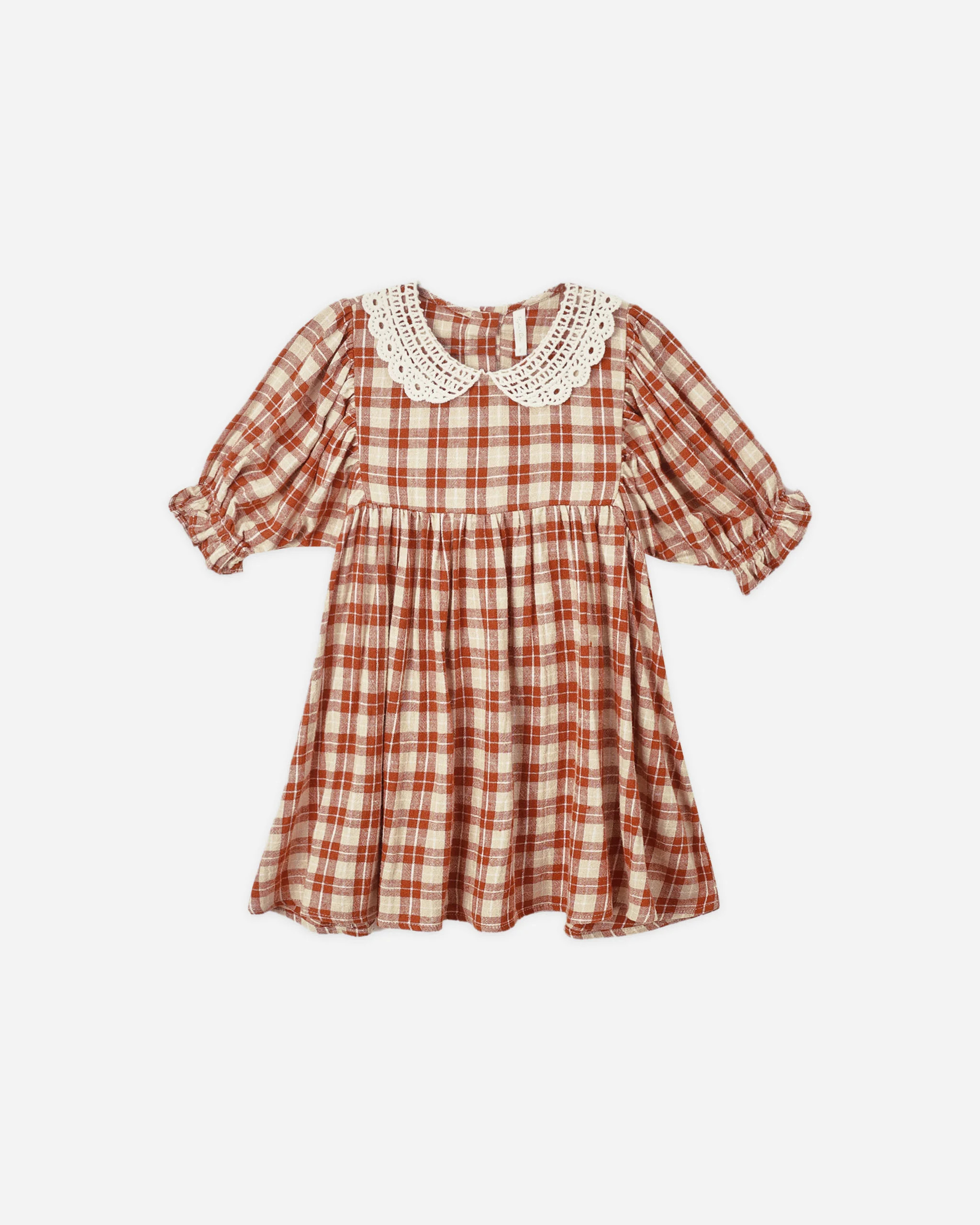 Heidi Dress || Red Plaid | Rylee + Cru