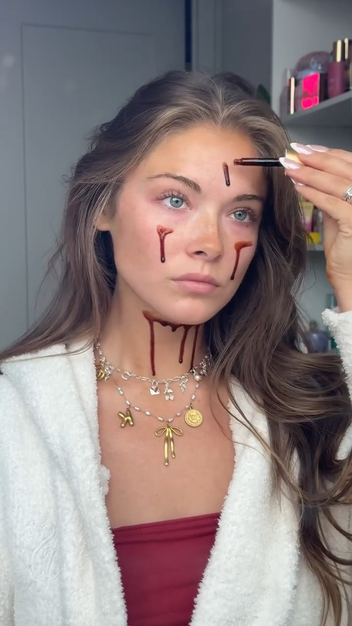 cinnamon girl makeup 🎀🍂🤎 product details below 📍🫶🏼 
#cinnamongirl #makeupinspo #fallmakeup