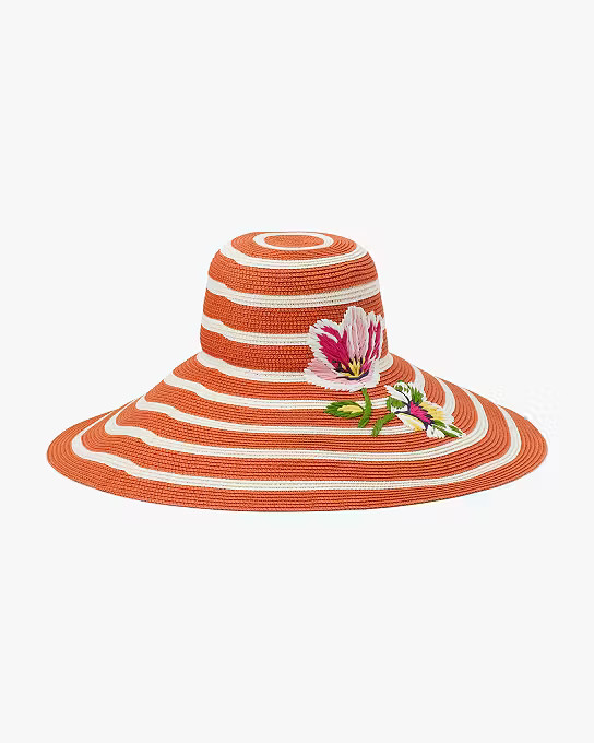 Flower Embroidered Sunhat | Kate Spade (US)