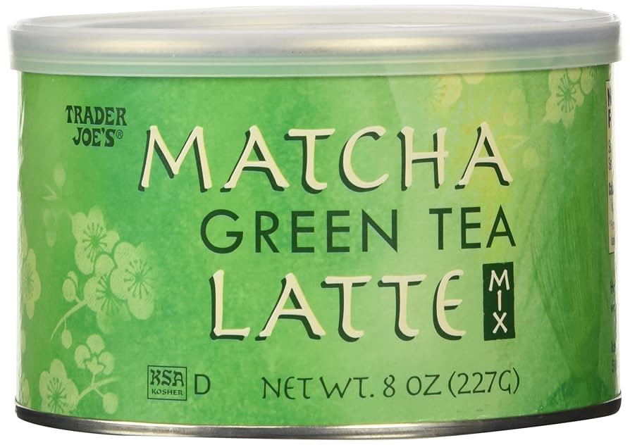 Trader Joe's Matcha Green Tea Latte Mix, 8 ounces | Amazon (US)