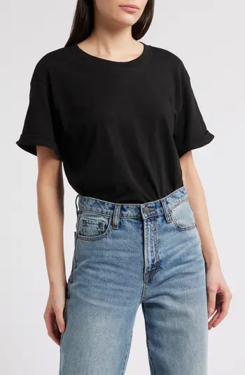 Wit & Wisdom Stretch Cotton Crewneck Bodysuit | Nordstrom | Nordstrom