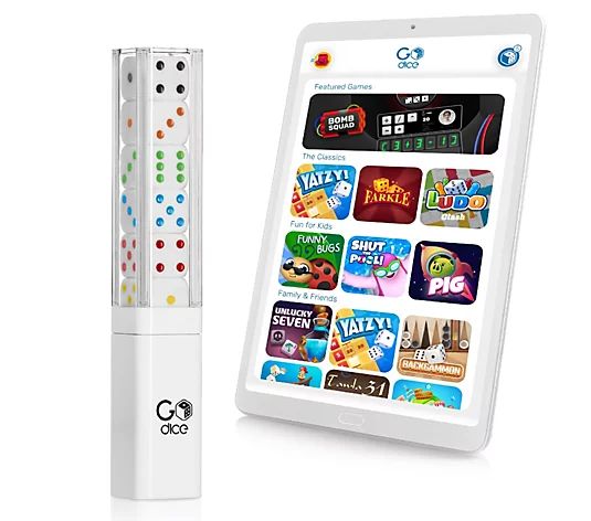 GoDice Smart Bluetooth Game Dice with 21 Games and Accessories - QVC.com | QVC