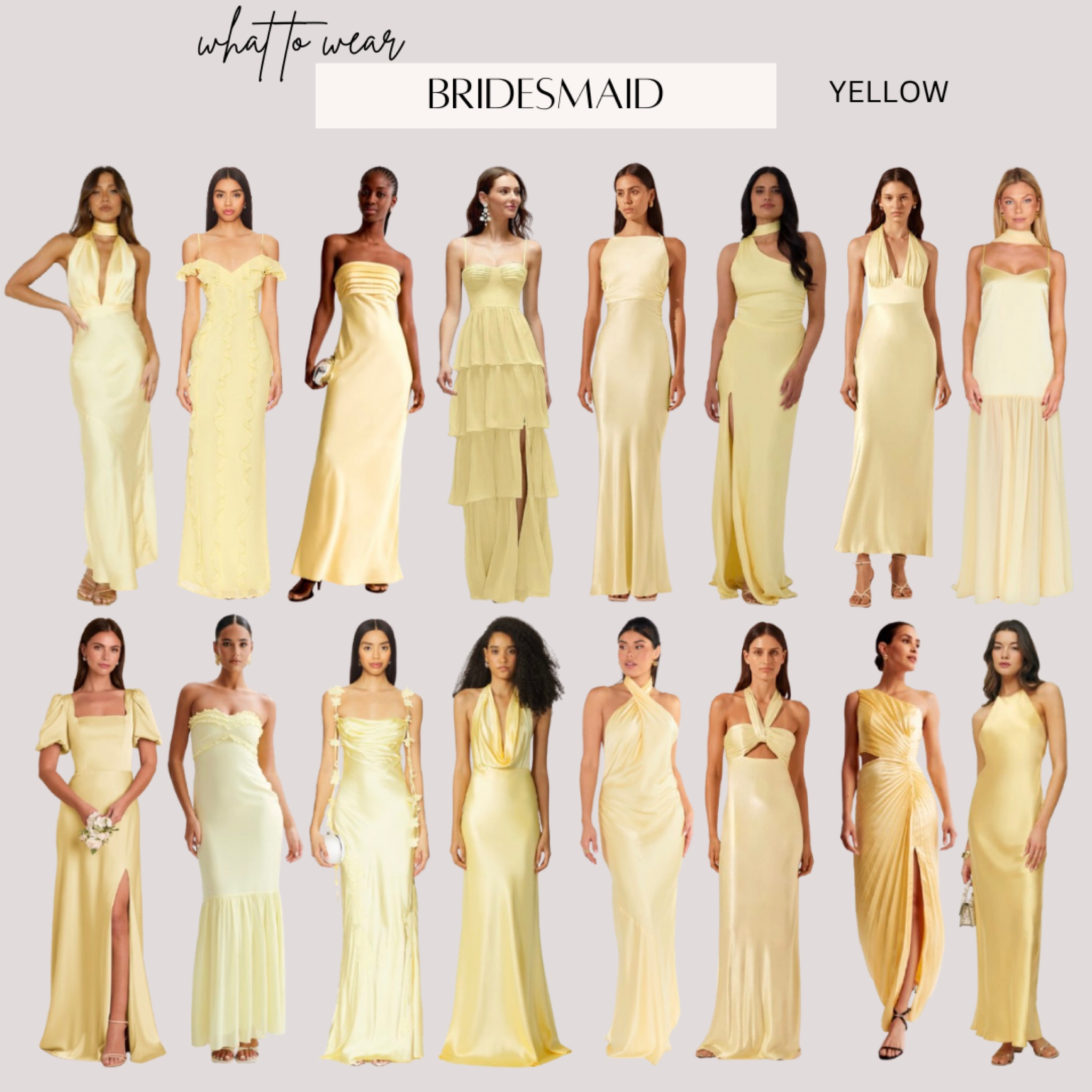 Yellow Bridesmaid Dress / Yellow Wedding Guest Dresss


wedding season, revolve dress, gown, yellow formal dress, bridal party, destination wedding, Italian wedding, Abercrombie dress, satin dress, maxi dress 

#LTKWedding #LTKTravel #LTKParties