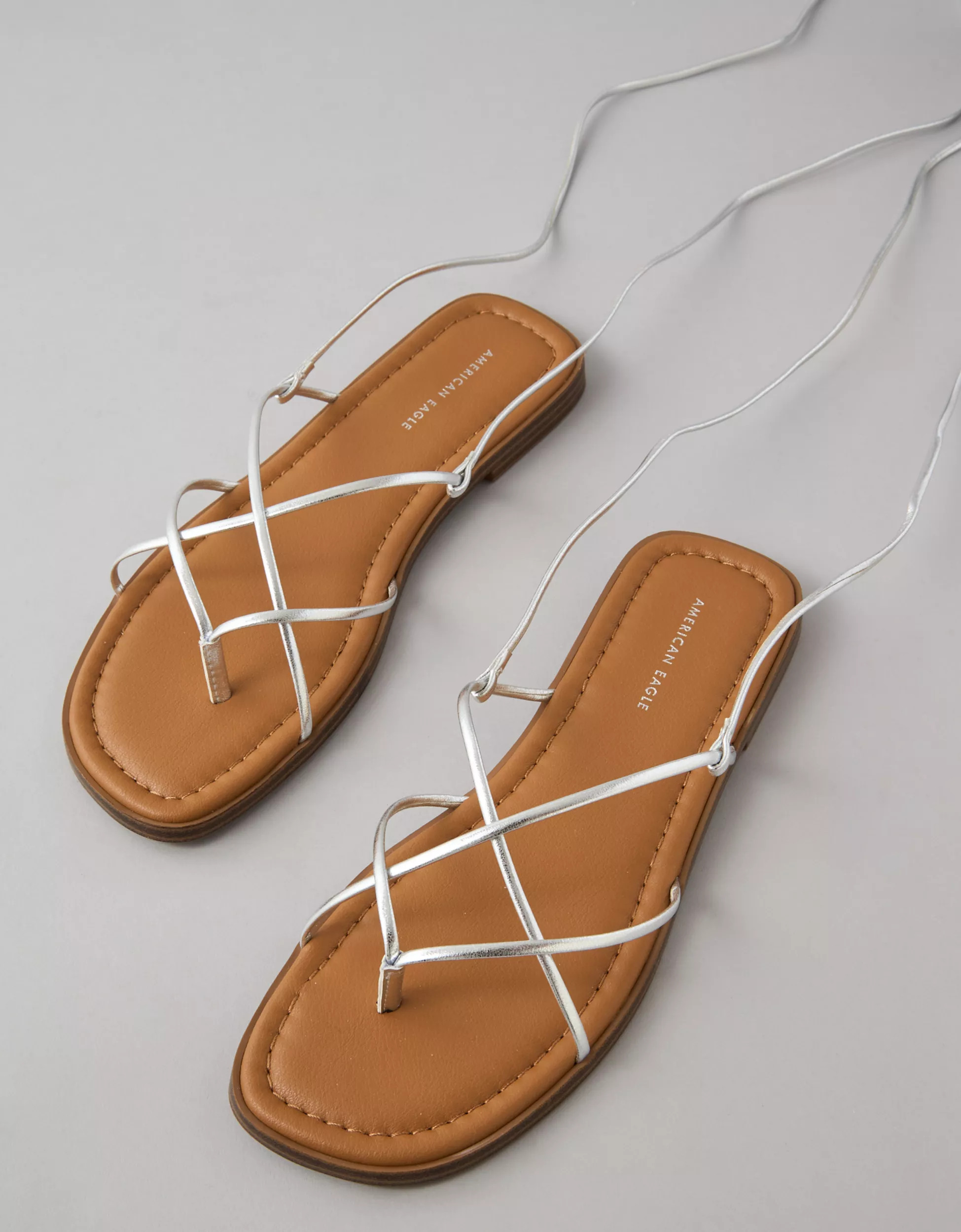 AE Strappy Lace-Up Sandal | American Eagle Outfitters (US & CA)