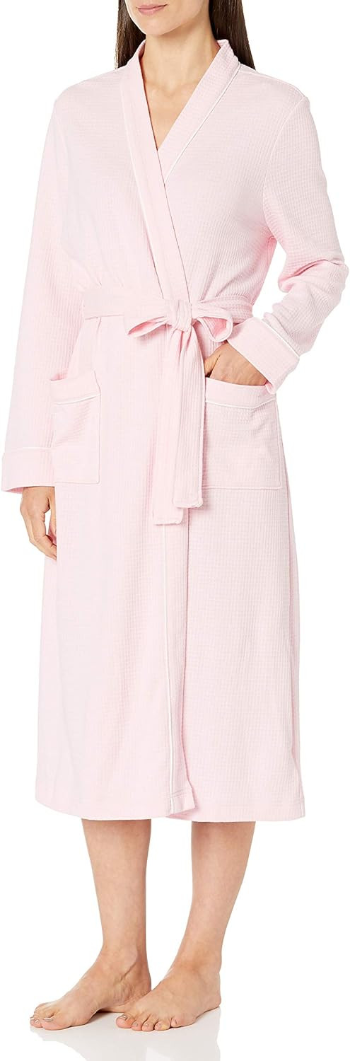 Amazon Essentials Women's Lightweight Waffle Full-Length Robe | Amazon (US)
