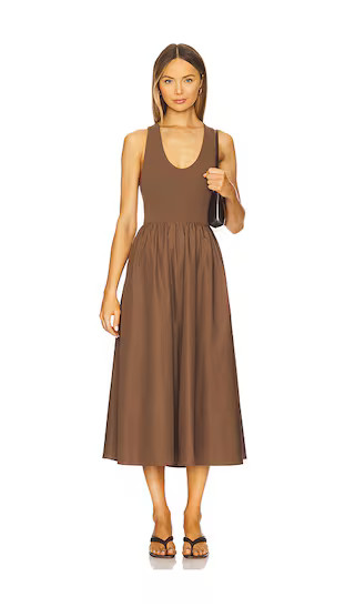 Audrey Dress in Brown | Revolve Clothing (Global)