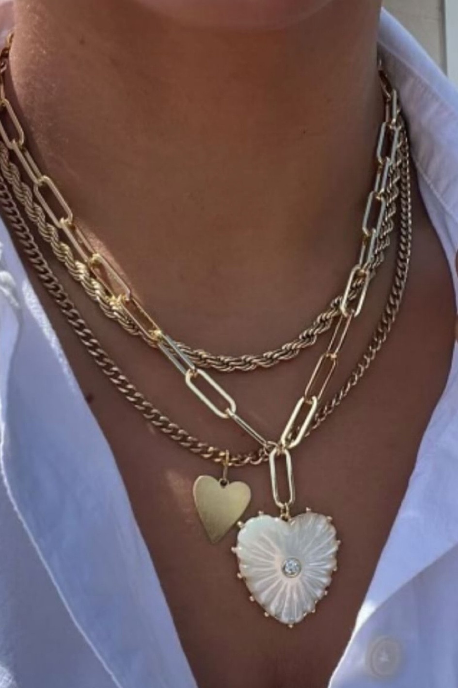 Thatch necklace stack 