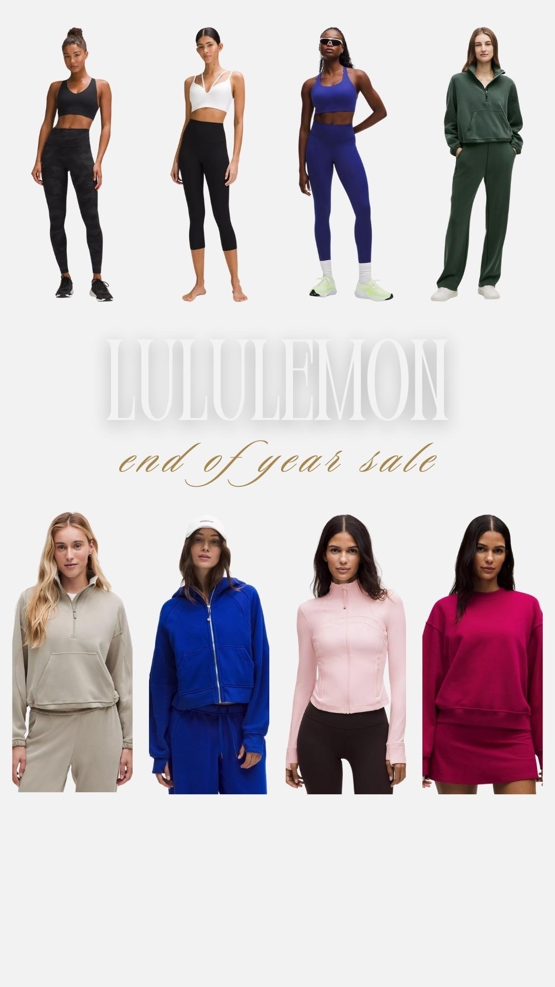 ✨ Lululemon end-of-the-year sale ✨
Scoring the best deals on fan-favorite leggings, layers, and workout staples before they’re gone 🏃‍♀️🖤

#lululemon #lululemonsale #athleisurewear #activewearstyle #workoutoutfits #fitnessfashion #ltkfit #ltkstyle #salealert #trendingnow

#LTKActive #LTKSeasonal #LTKfitnessgoals