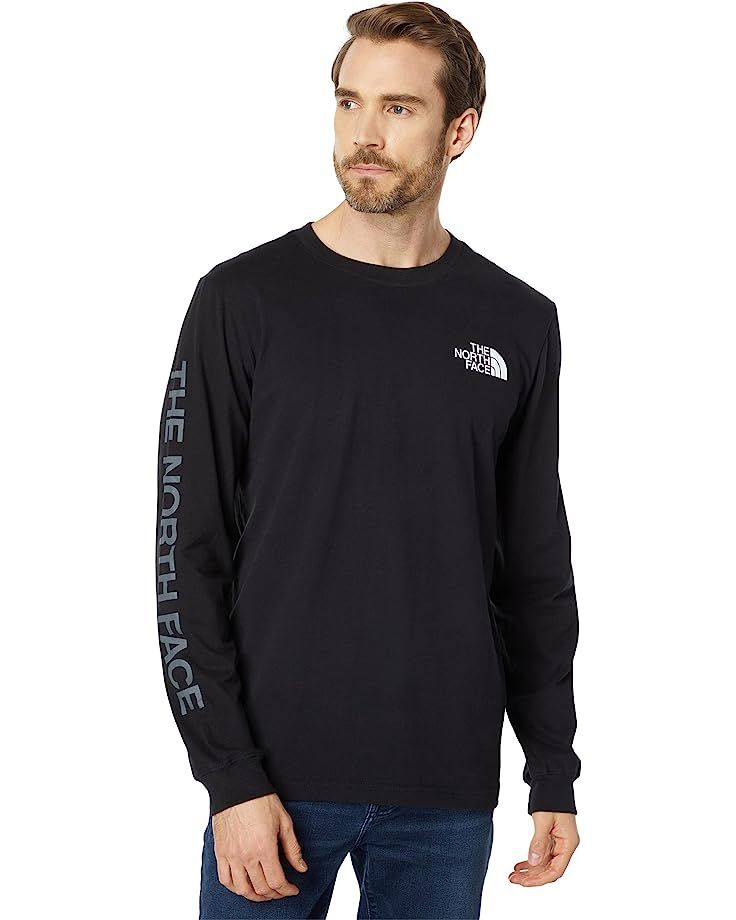 The North Face Long Sleeve TNF™ Sleeve Hit T-Shirt | Zappos