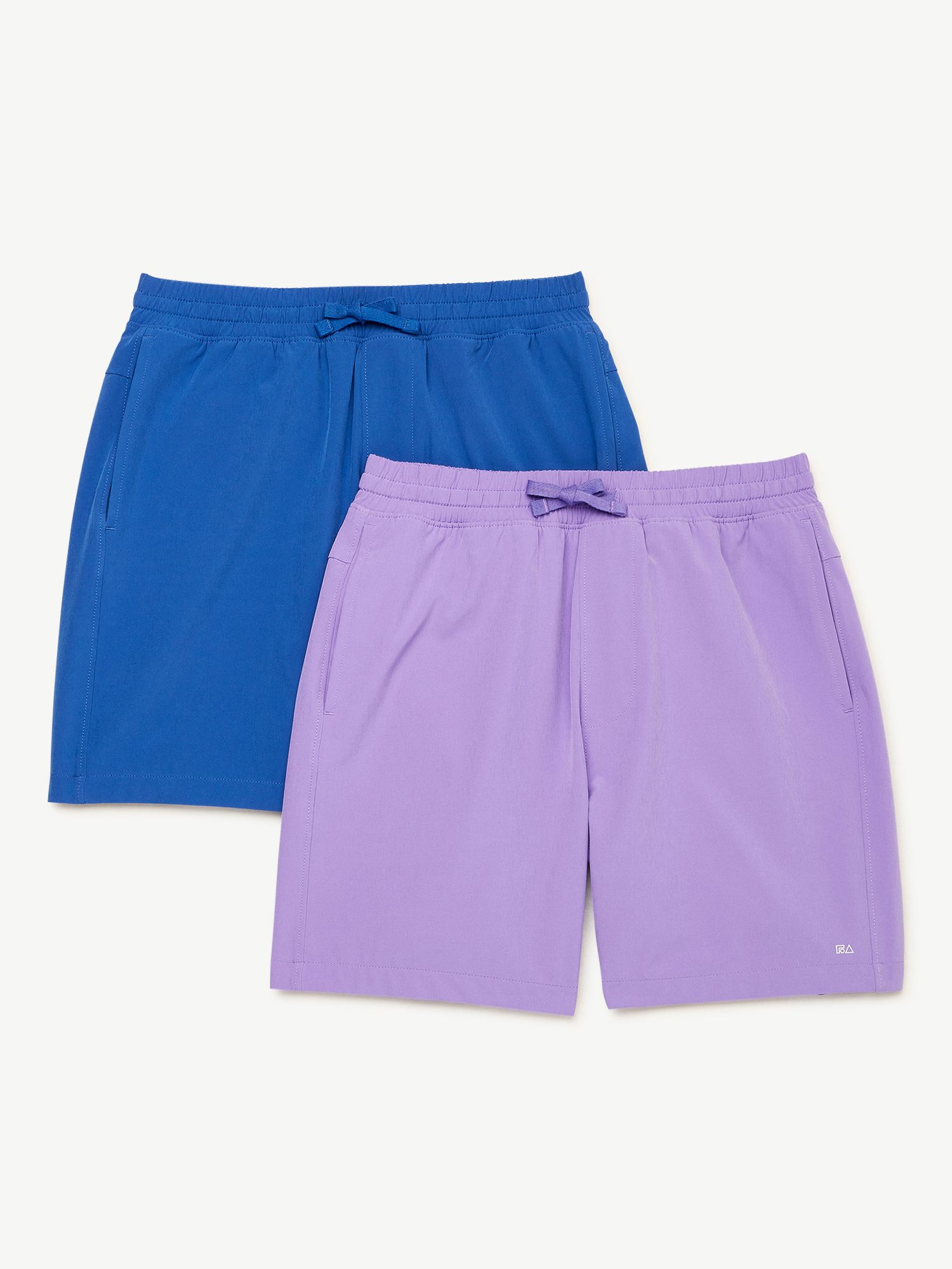 Free Assembly Boys 4-Way Stretch Shorts, 2-Pack, Sizes 4-18 - Walmart.com | Walmart (US)