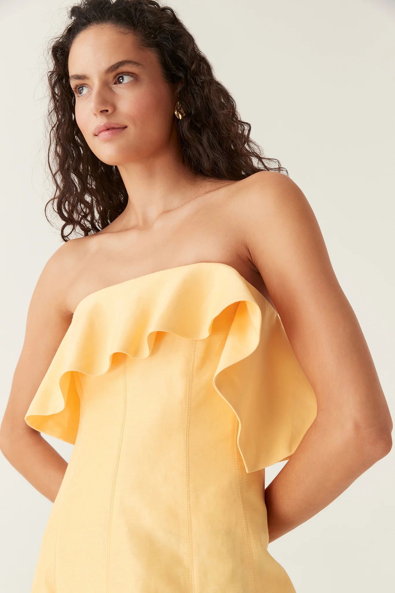 Shallows Strapless Gown | aje. (US, UK, Europe, ROW)