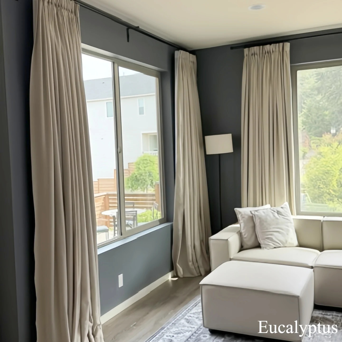 Belgian Flax Linen Blackout Curtains & Drapes | NeutralCurtains