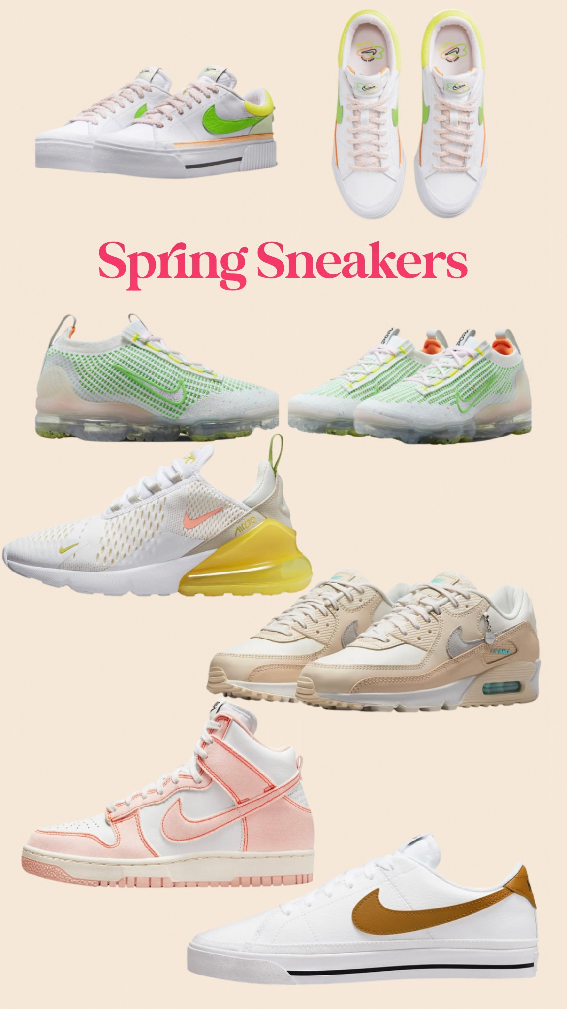 Spring Sneakers

#LTKshoecrush #LTKFind #LTKU