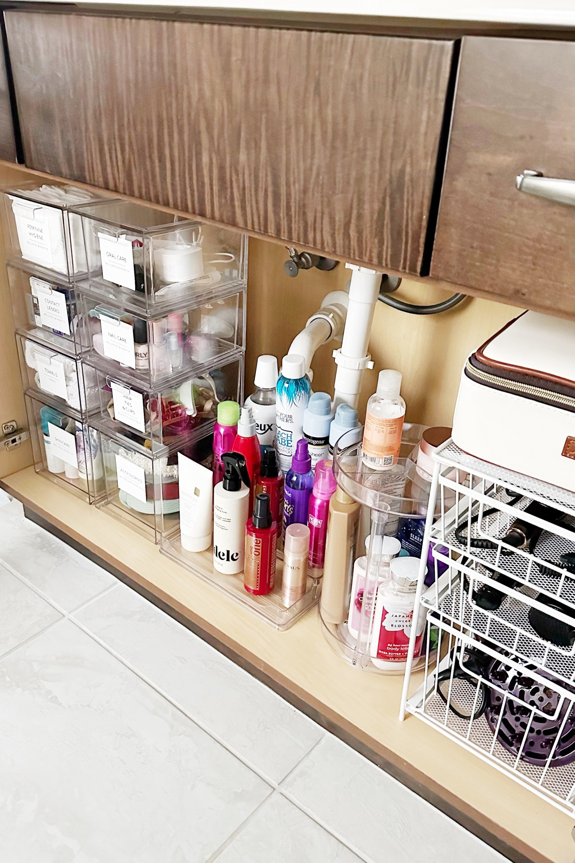 Under the sink organizing 

#LTKhome #LTKFind