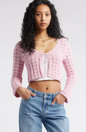 BP. Fly Away Open Stitch Cardigan | Nordstrom | Nordstrom