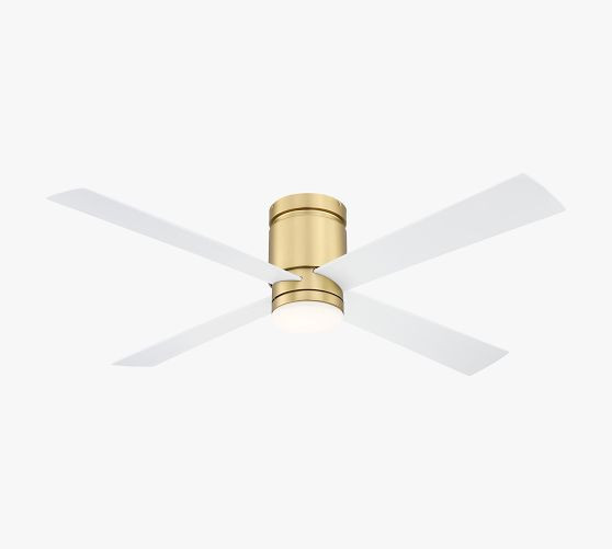 Kwartet Ceiling Fan with LED Light Kit (52") | Pottery Barn (US)