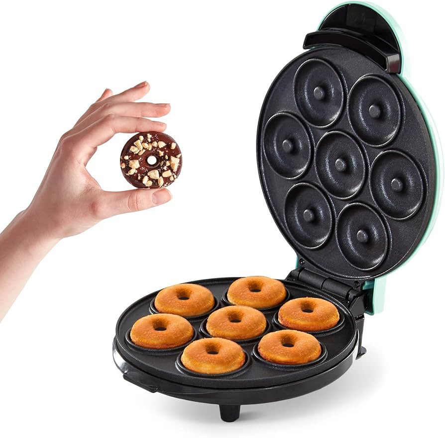 Dash Express Mini Donut Maker - Homemade Dessert Maker - Features Double-Sided, Non-Stick Surface... | Amazon (US)